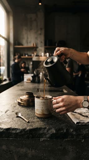 NOVA morning coffee ritual