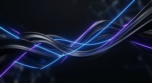 Abstract cobalt brand bumper